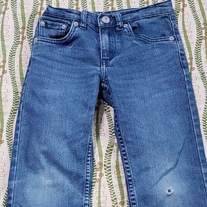 Faded childrens jeans